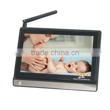 2.4GHz 7inch High Sensitivity Digital Wireless IR night Vision Baby Monitor