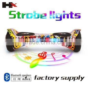 HX Two Wheels Electric Mobility Self-balancing Scooter With LED Light photo-4