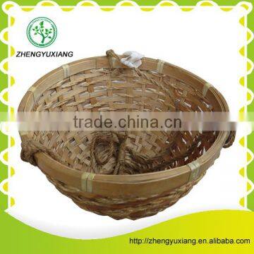 Bamboo weaving multi use hanging basket