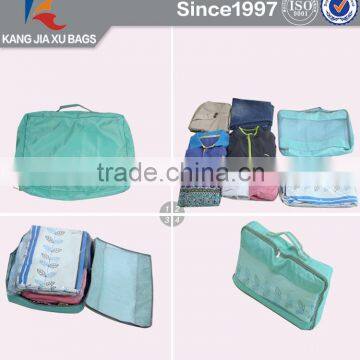 Waterproof nylon foldale 7 pieces travel storage bag