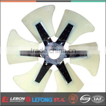 6HK1 1-13600371-0 4 Holes 6 Blades Plastic Blade Radiator Fan