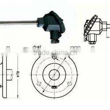 thermocouple with right angle elbow