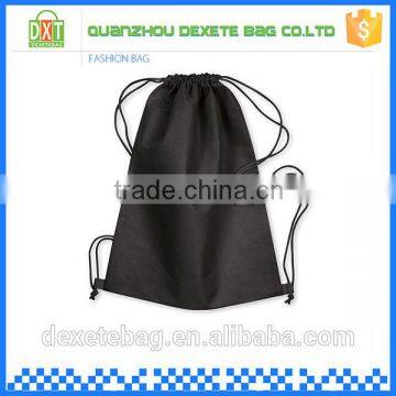 Promotional recycled lightweight durable drawstring toiletry bag