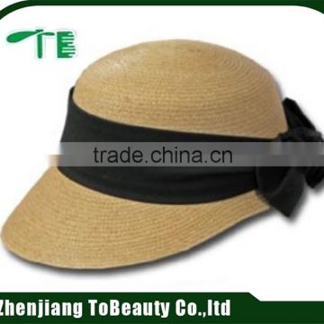 bamboo straw baseball cap