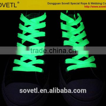 Fluorescent Shoelaces lighted shoelaces from china factory