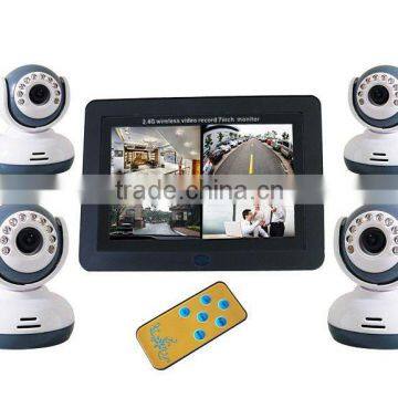 Wireless surveillance cameras DVR/Support 32G SD Card