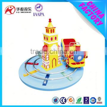 Coin operated lovely Christmas machine electric train hot sale in Australia market