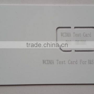 3G WCDMA Test SIM Card for CMU200 Test Machine