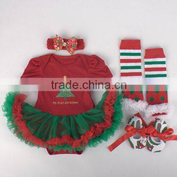 First Christmas organic cotton newborn baby christmas outfits