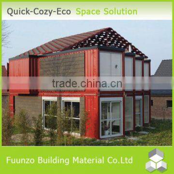 Luxury Modern Prefabricated House with Double Pitch Roof