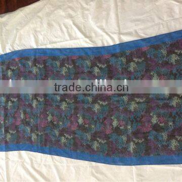 Big Repeat Size Polyester Printed Scraf