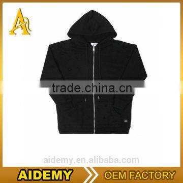 manufactures bulk women zip hoodies tops fleece back sweat hoodies with pouch pocket