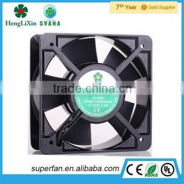 Alibaba china supplier high quality 158mm 220 volt ac fan