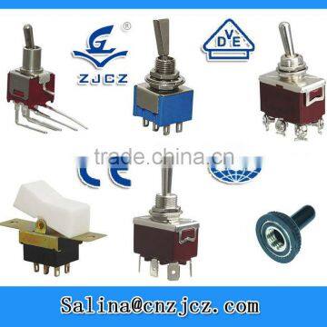 Toggle Switch/9 pin toggle switch,small toggle switches,toggle switch cap