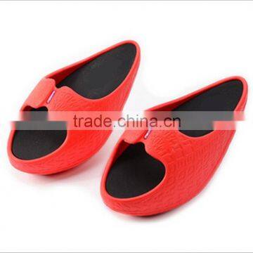 Women's Stovepipe Slimming Leg Beauty Foot EVA Body Shaper Shoes Slippers Sandal