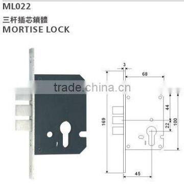 stainless steel shower door lock or lockset