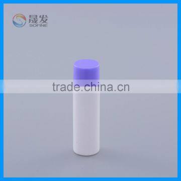 Empty cosmetic mini plastic bottle