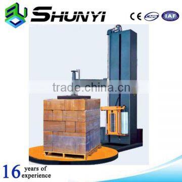 Factory stretch film pallet wrapping machine