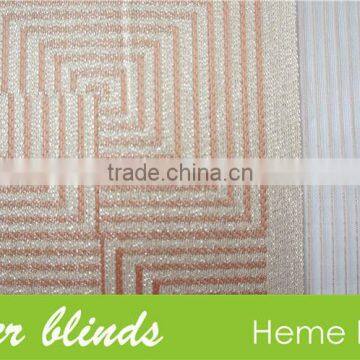 Electirc Double Layers Sheer Shade Zebra Blinds photo-6
