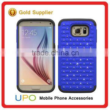 [UPO] Fancy Bling Diamond Plastic Silicon Cell Phone Case for Samsung Galaxy S7 Edge Plus photo-4