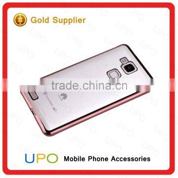 [UPO] Professional High Quality Electroplated Tpu Factory OEM Mobile Case for Huawei Mate 7 photo-3