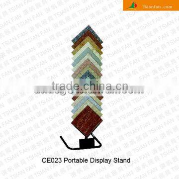 Simplified remoable ceramic tile slab display rack stand for showroom -CE023