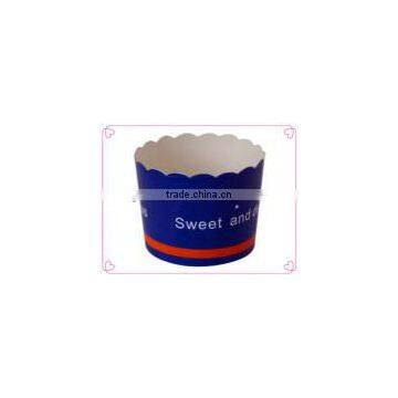 2015 Hot-selling Mechanism Disposable Paper Bakeware Cake Muffin Paper Baking Cup With Food Grade PE Coated Paper