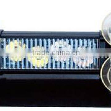 4 LED White/Amber Warning Strobe Light/Car Interior Window Dash Light/Security Tow Dash LightBar LTDG312-1 photo-3