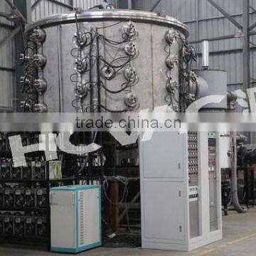 Titanium coating machine for stainless steel sheet/parts, PVD vacuum coating machine for sale