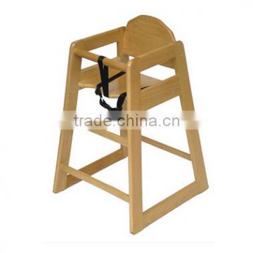 Solid Wooden baby high chair