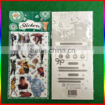 Robot Embossed PVC Stickers for Children photo-3