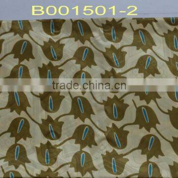 good price High quality african brocade fabric soft material B001501-2