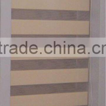 Pleated Dual Zebra Combi Curtain Fabric photo-3