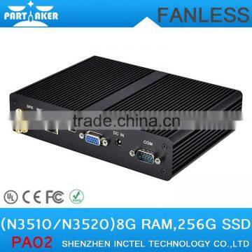 8G RAM 256G SSD Processor J2850 N2920 Quad Core Supermicro Desktop Computer