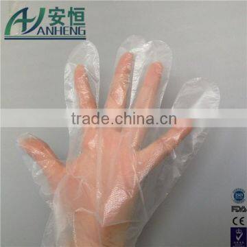 Chinese manufacturer pe plastic gloves for single use