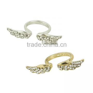 Fashion engagement ring jewellery wing rings