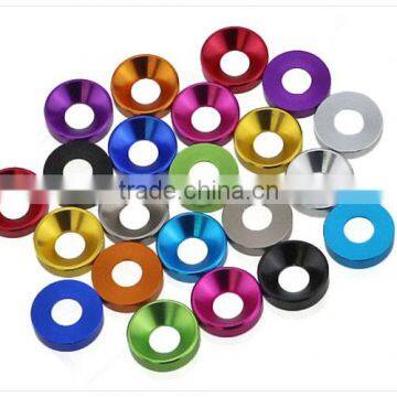 M5 Aluminum Anode silver countersunk head gasket/Spacer