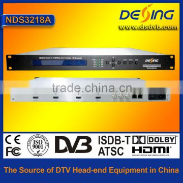 NDS3218A 8 channel mpts SPTS out hdmi encoder for iptv