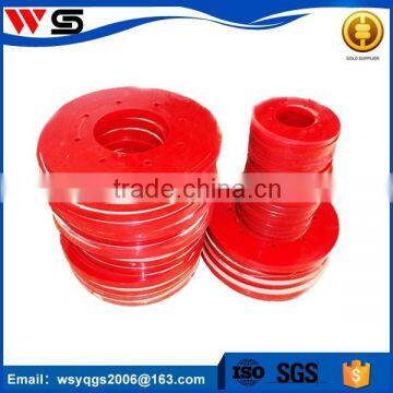 polyurethane disc with wire brush for pig