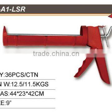 Factory Direct Sale Hot Sale Red Smooth Rod Hand Power Tool Caulking Gun