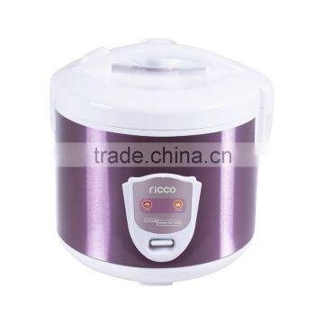 Small appliances deluxe national electric stainless steel rice cooker in 1.5L/1.8L