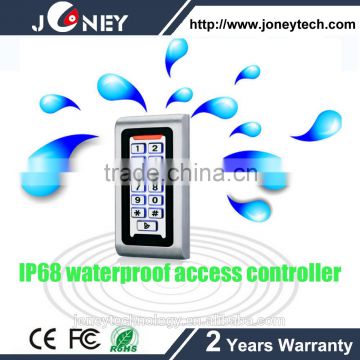 IP 68 waterproof mental housing Standalone door access control