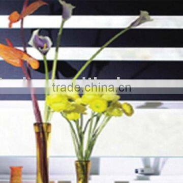 Black European Zebra Sheer Roller Blinds