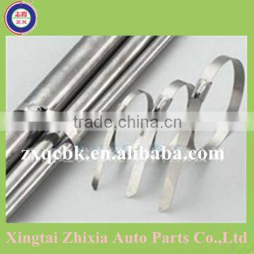 Wonderful price !! 2015 Zhixia Xingtai stainless steel cable tie/metal cable tie /plastic cable tie straps