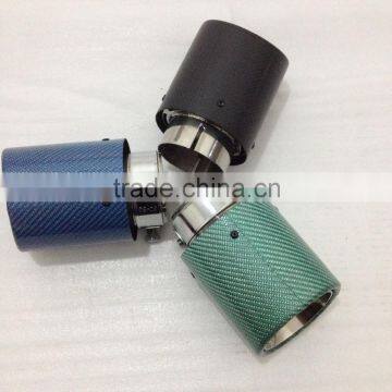 High Quality Colorful Carbon Fiber Exhaust Tip with Factory Price