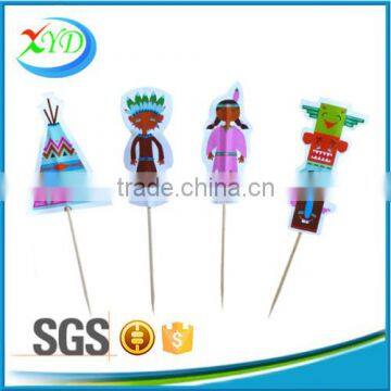 Decorated Wooden Toothpicks photo-1
