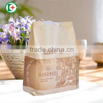 Bread Paper Bag be Made by Greaseproof Paper for Bread Packaging Paper Bag