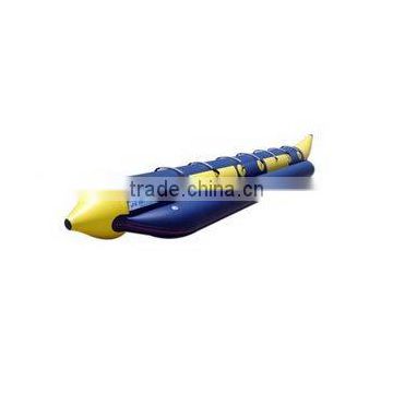 banana inflatable pleasure boat/ pvc material