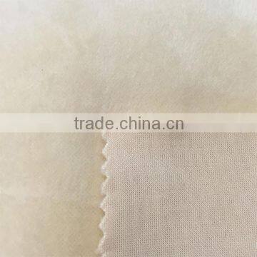 100% Polyester High Quality Plush Microfiber Composition Fabric Wholesale photo-3