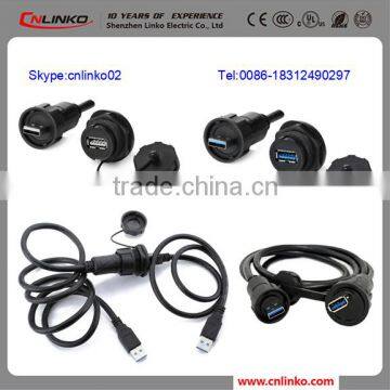 Good Service High Quality Hot Sale Usb Connector 3.0 Usb Connector Ip67 Usb 3.0 Female Connector With Female Socket photo-4